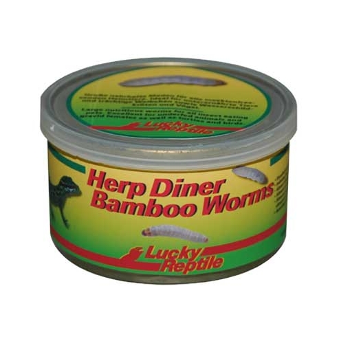 Lucky Reptile Herp Diner - bambusoví červi 35g